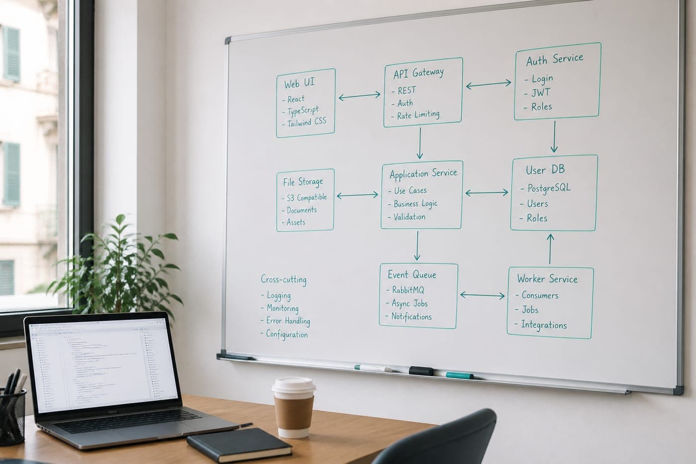 Agile method: technical analysis, iterative development and software architecture
