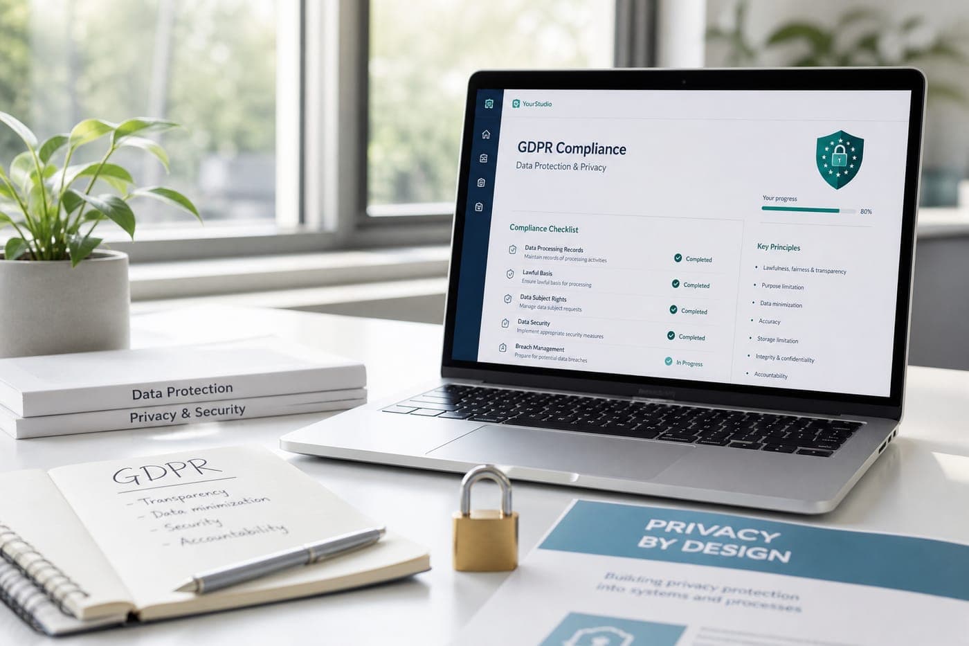 Cybersecurity, GDPR, hardening and data protection in software projects